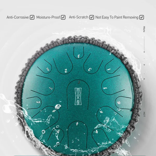 Steel Drum : Handheld Tongue Drum - Image 6